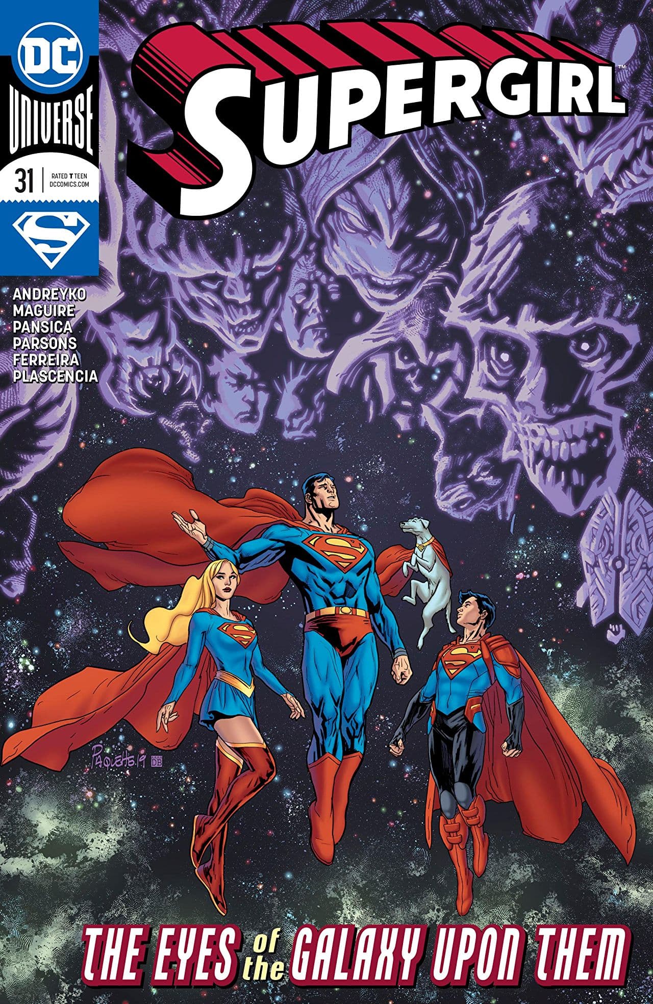 Supergirl #31 cover