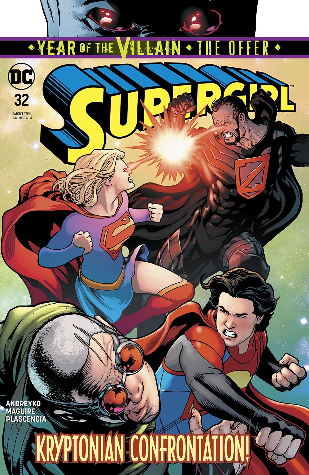 Supergirl #32 cover