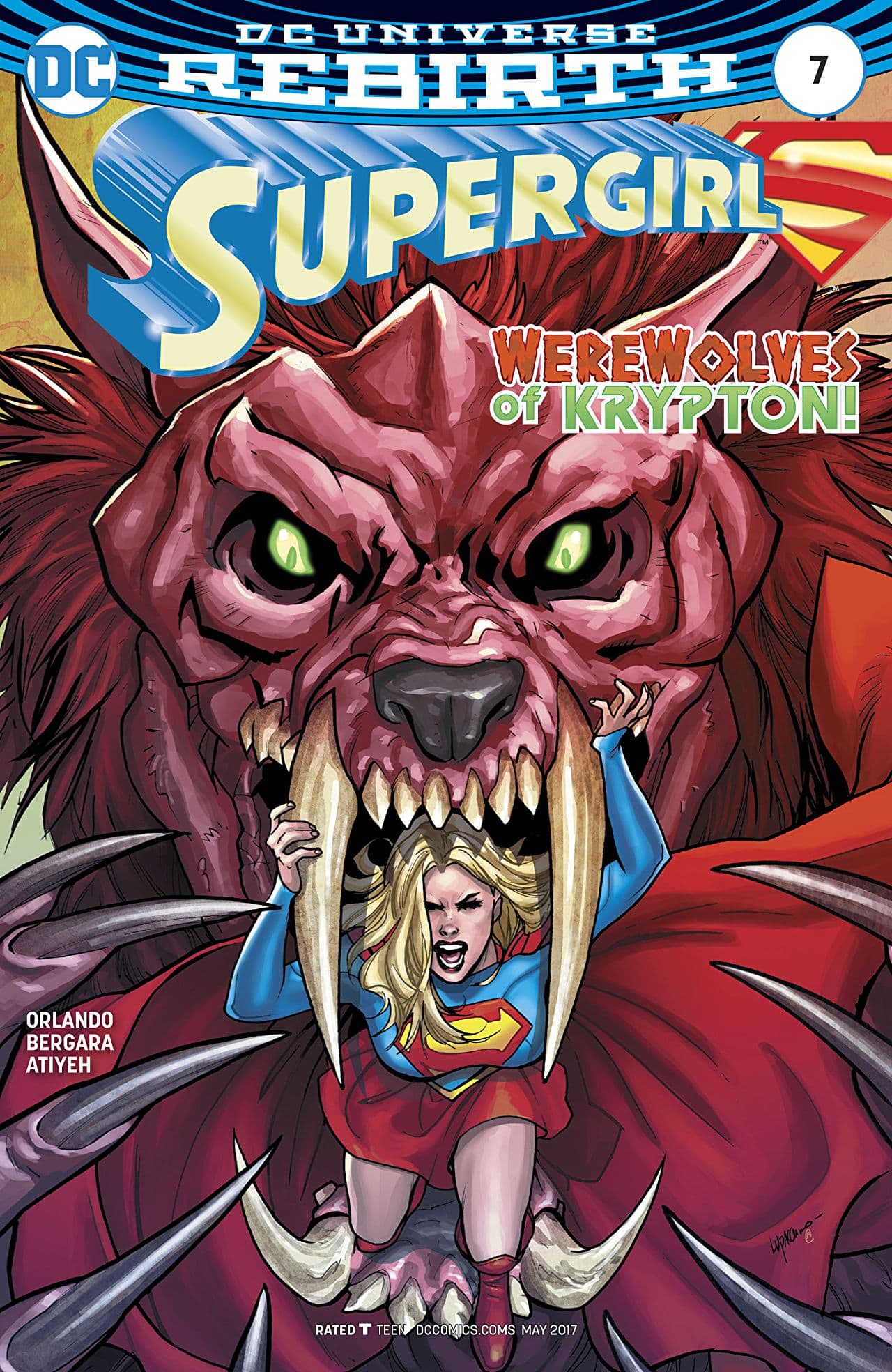 Supergirl #7 cover