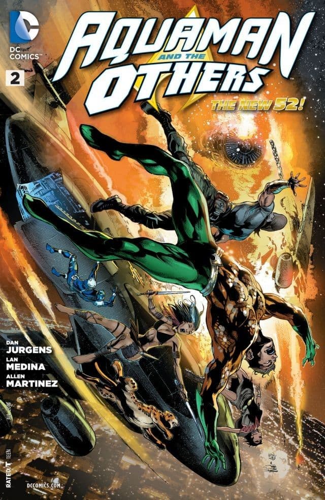 Aquaman and The Others #2 cover