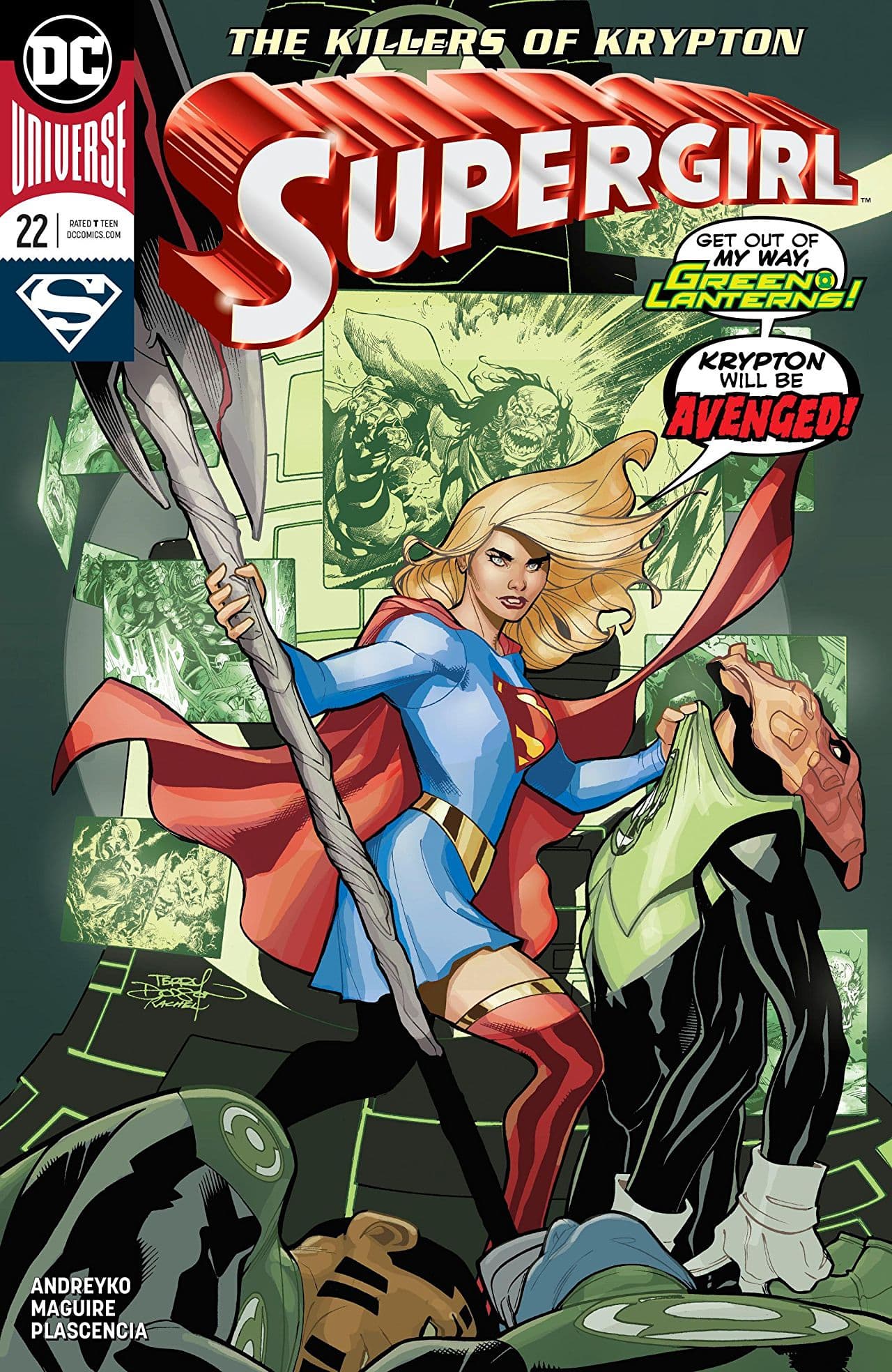 Supergirl #22 cover