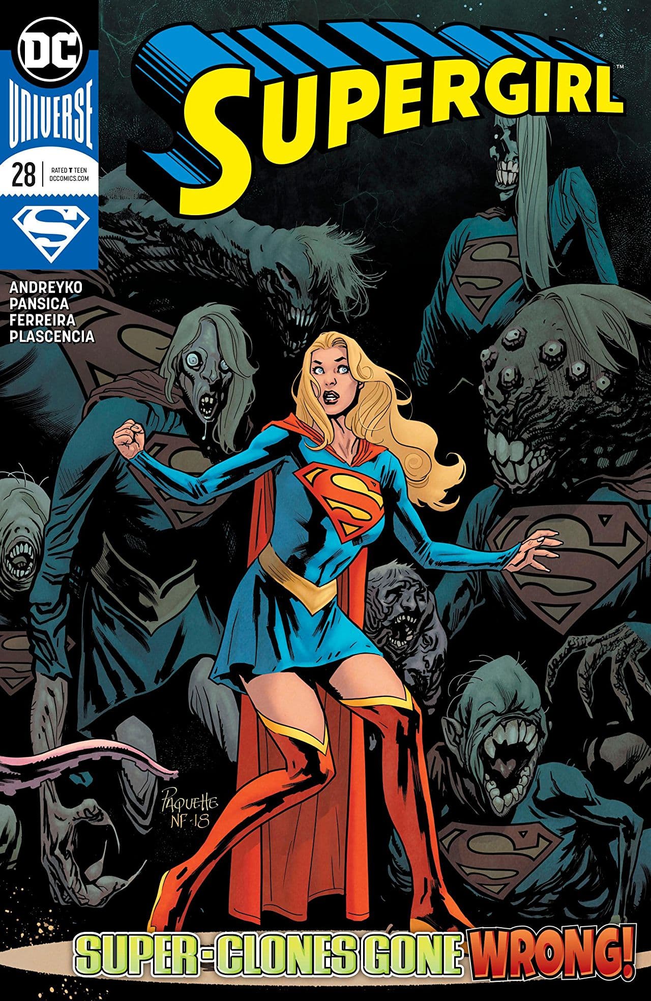 Supergirl #28 cover