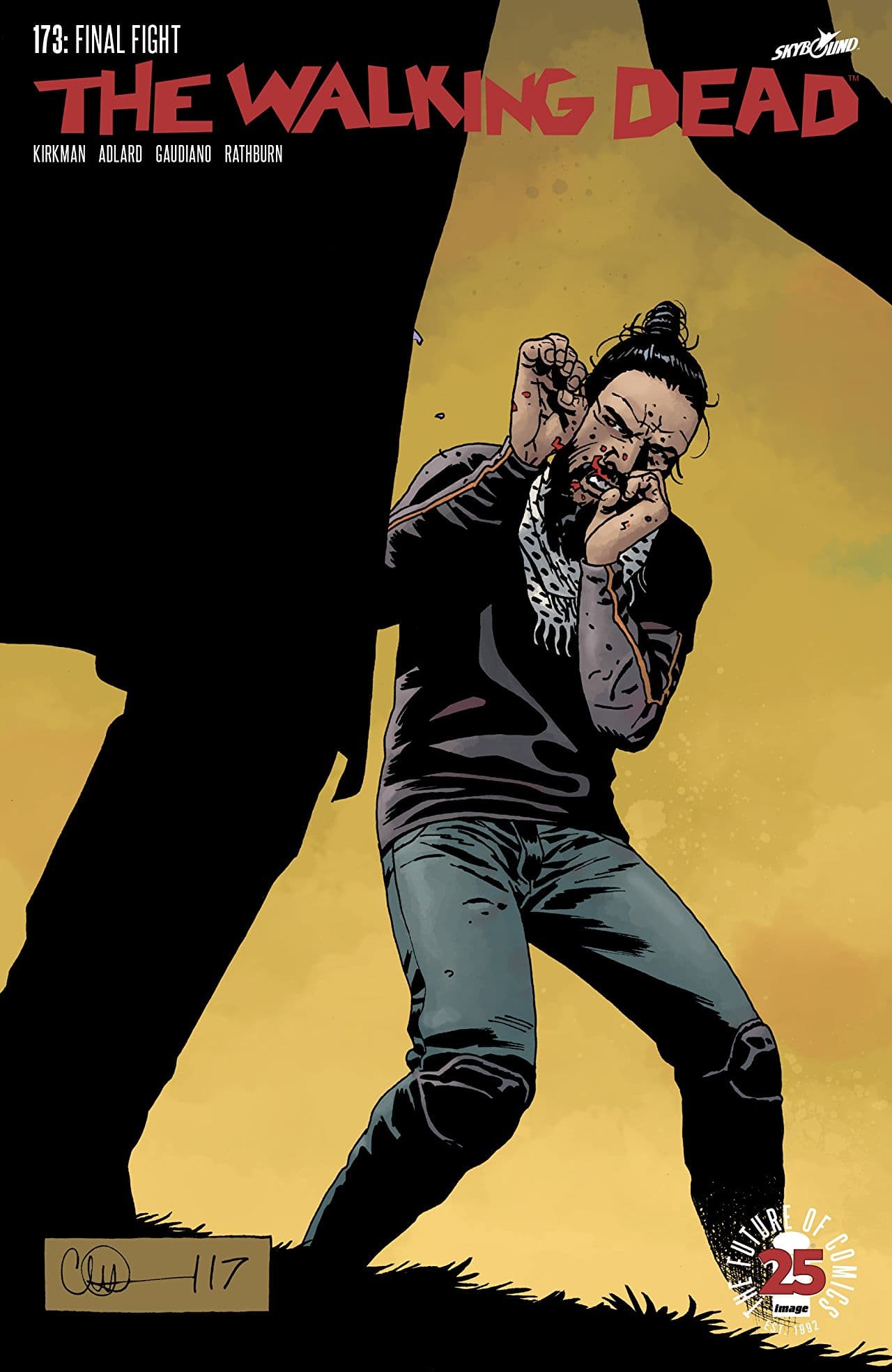 The Walking Dead #173 cover
