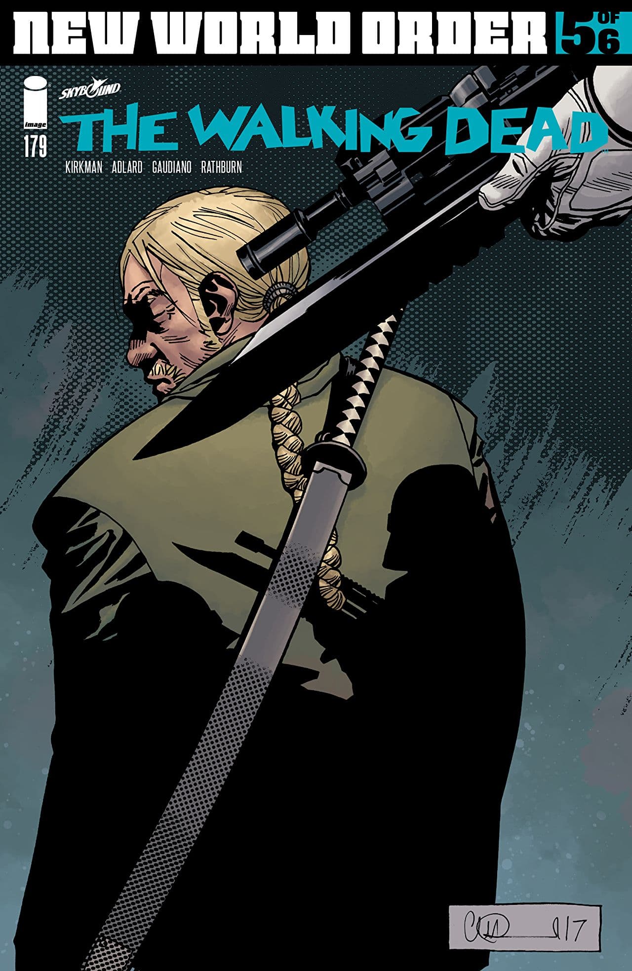 The Walking Dead #179 cover