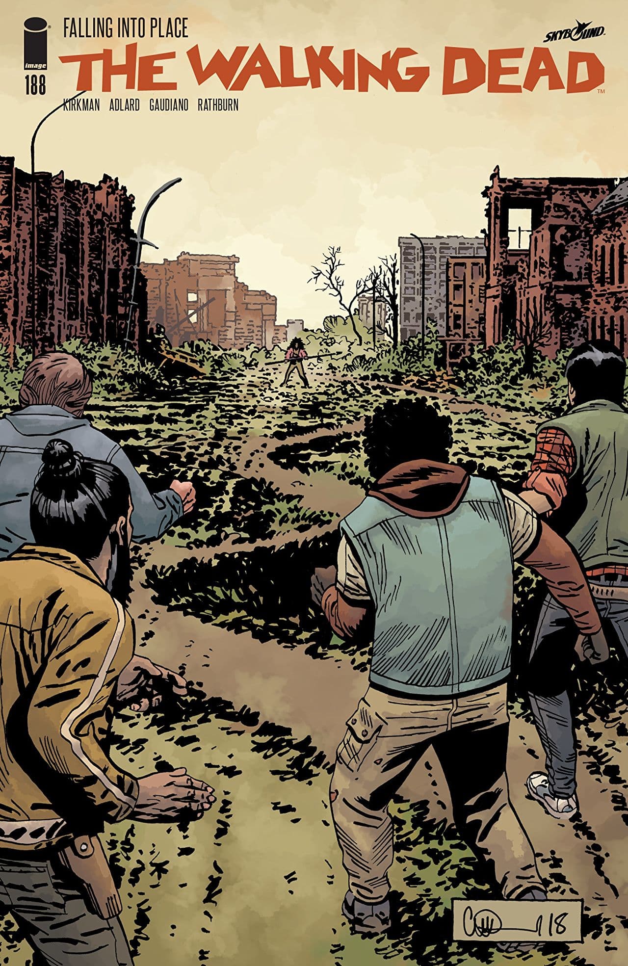 The Walking Dead #188 cover