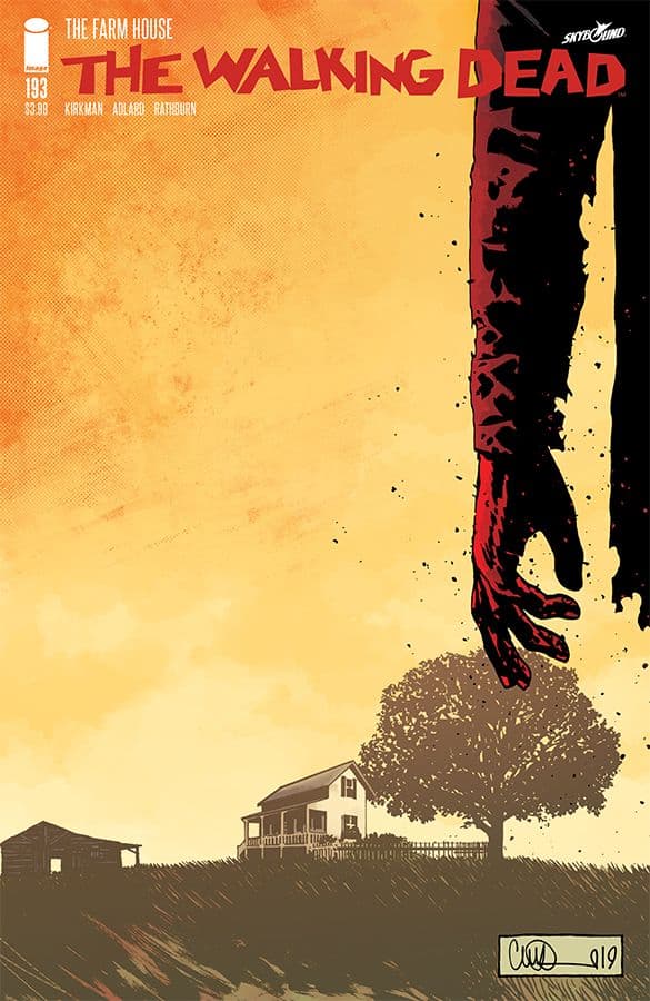 The Walking Dead #193 cover