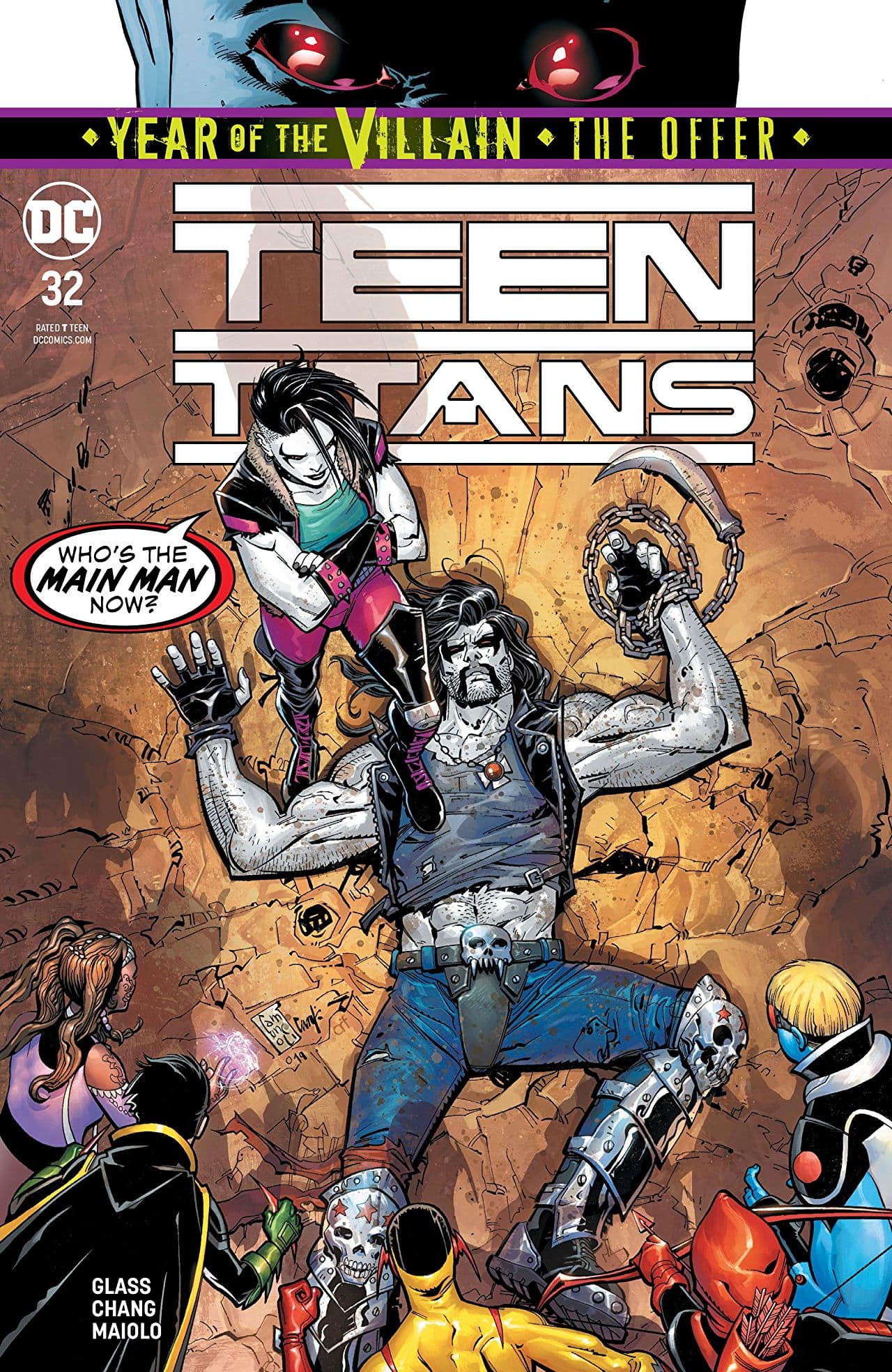 Teen Titans #32 cover