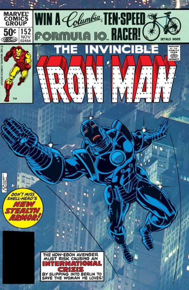 Iron Man #152 cover