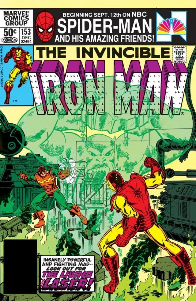 Iron Man #153 cover