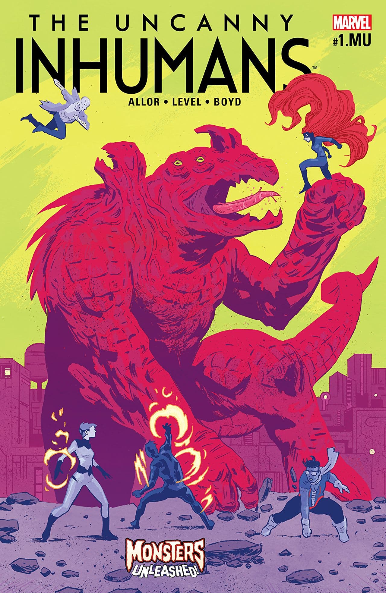 Uncanny Inhumans #1.MU