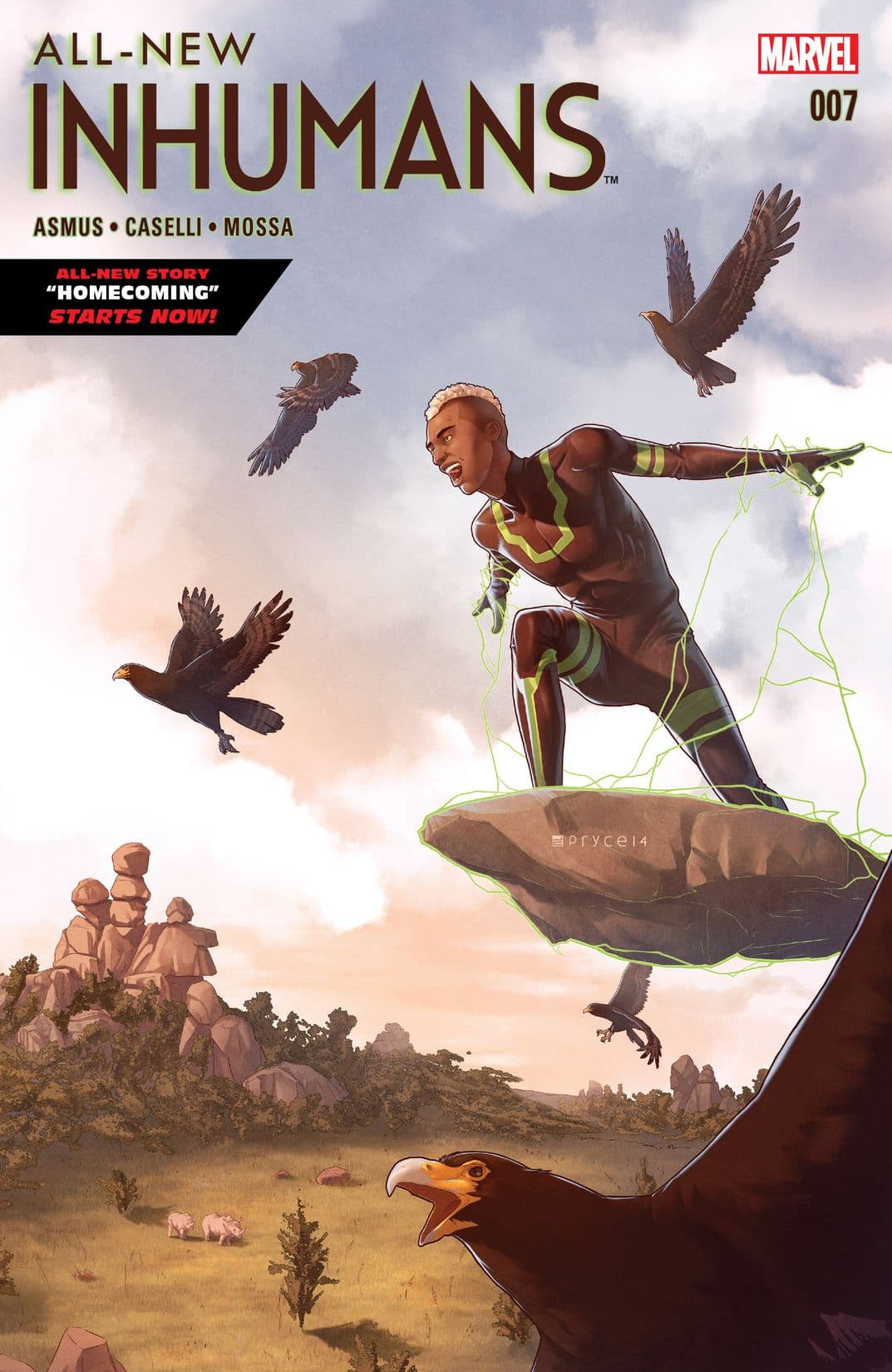 All-New Inhumans #7 cover