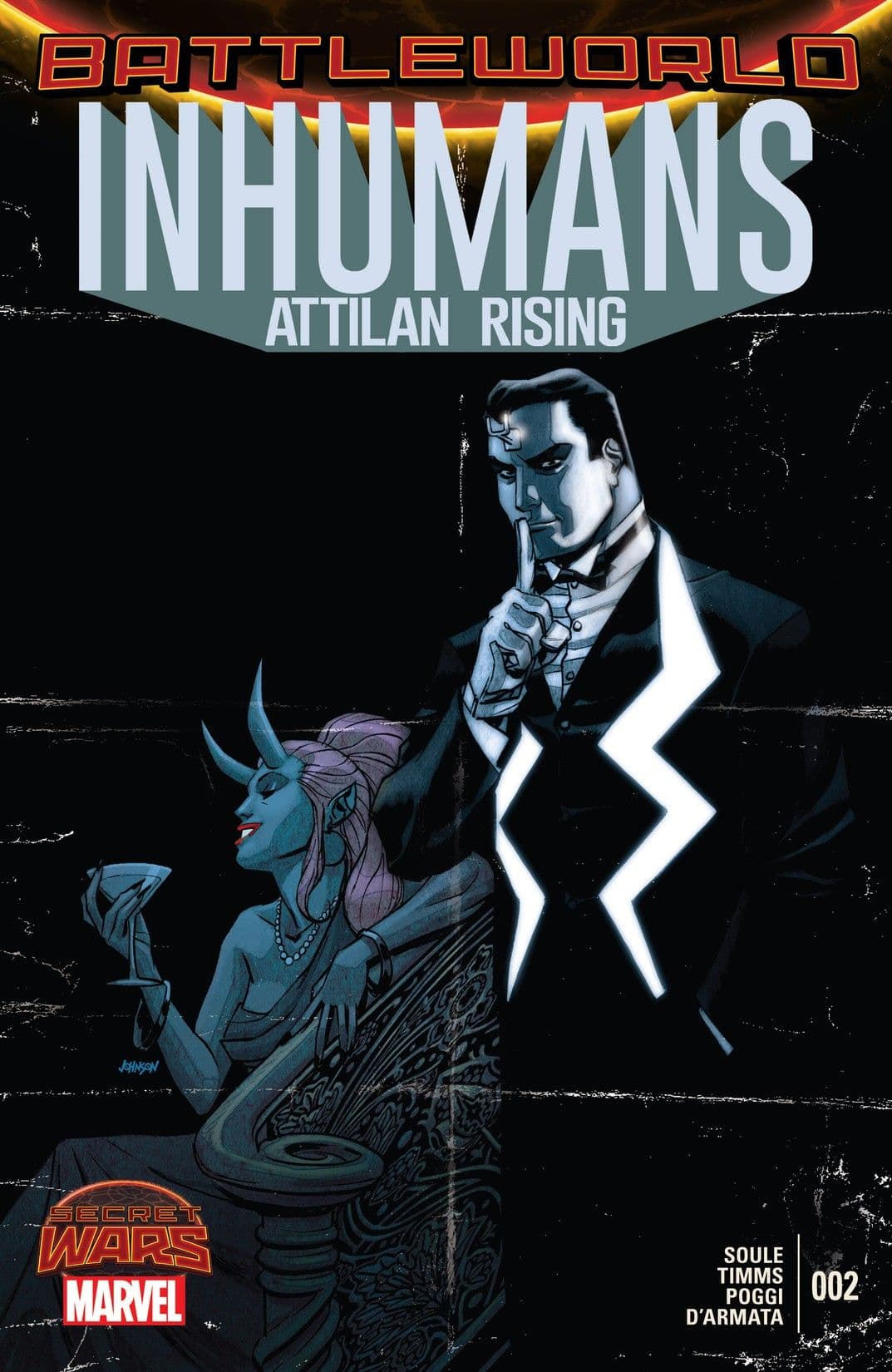 Inhumans Attilan Rising #2 cover