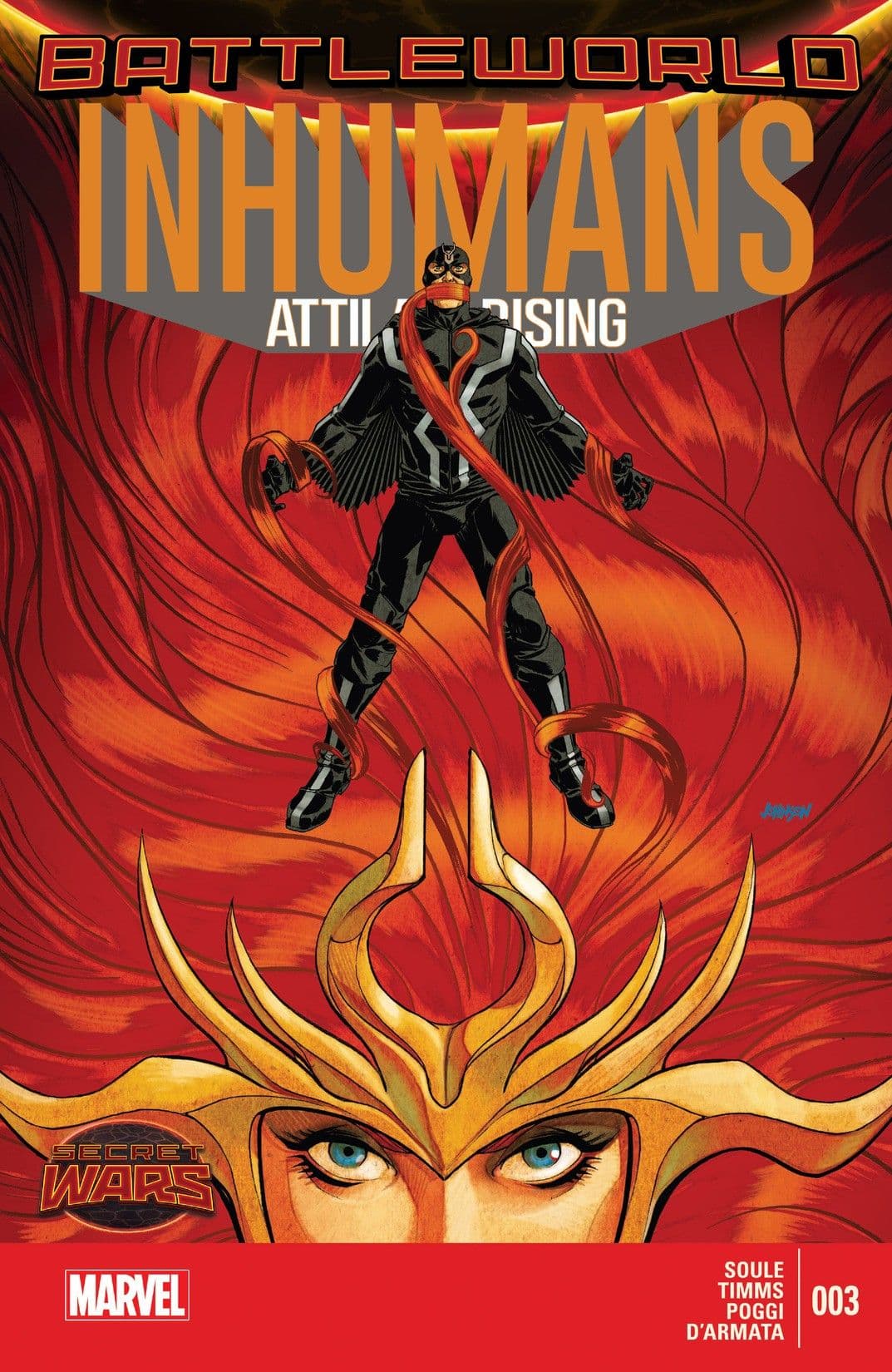Inhumans Attilan Rising #3 cover