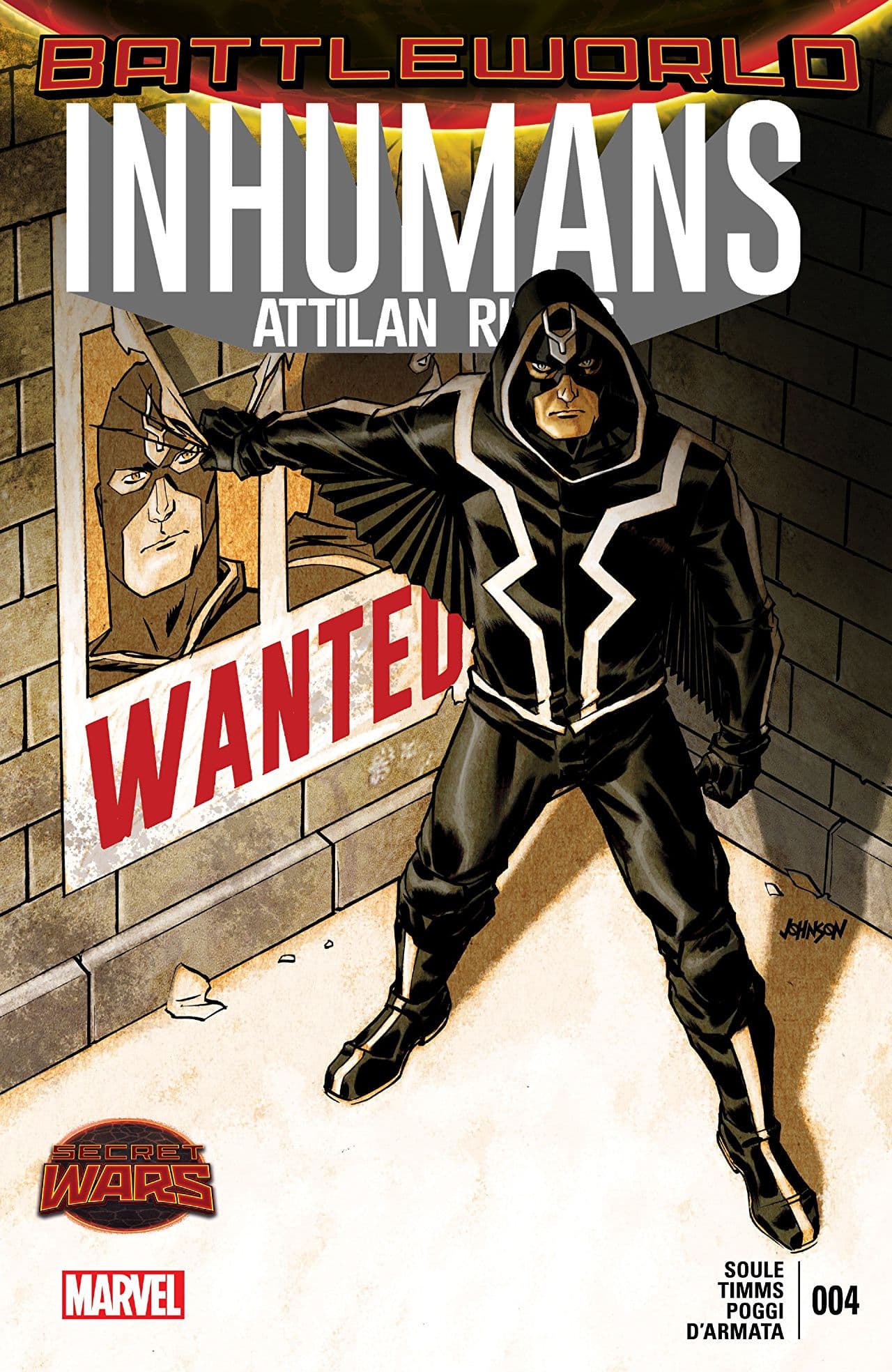 Inhumans Attilan Rising #4 cover