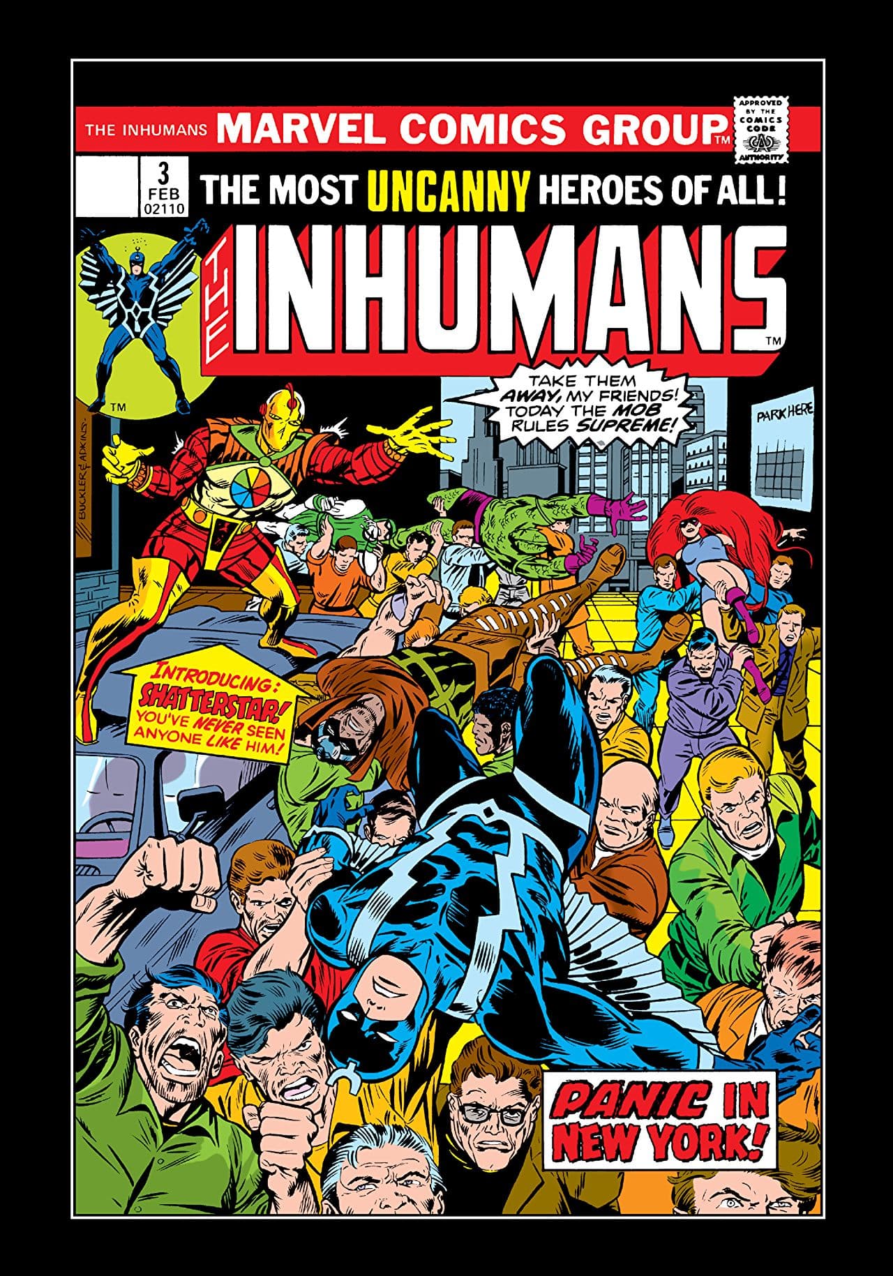 The Inhumans #3 cover