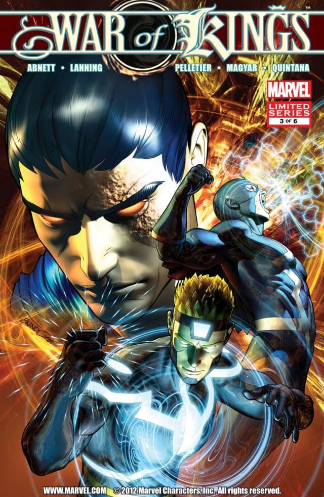 War of Kings #3 cover