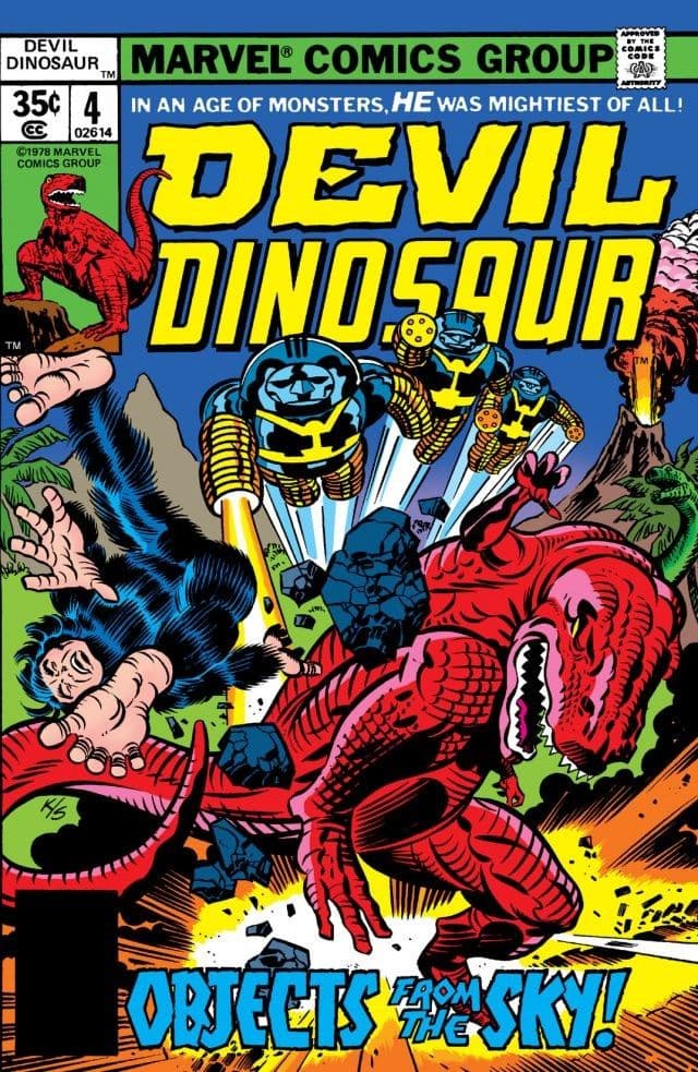 Devil Dinosaur #4 cover