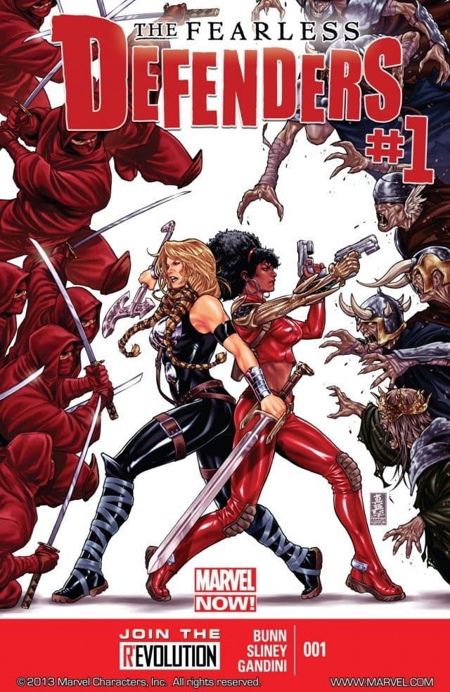Fearless Defenders cover — © Marvel Comics