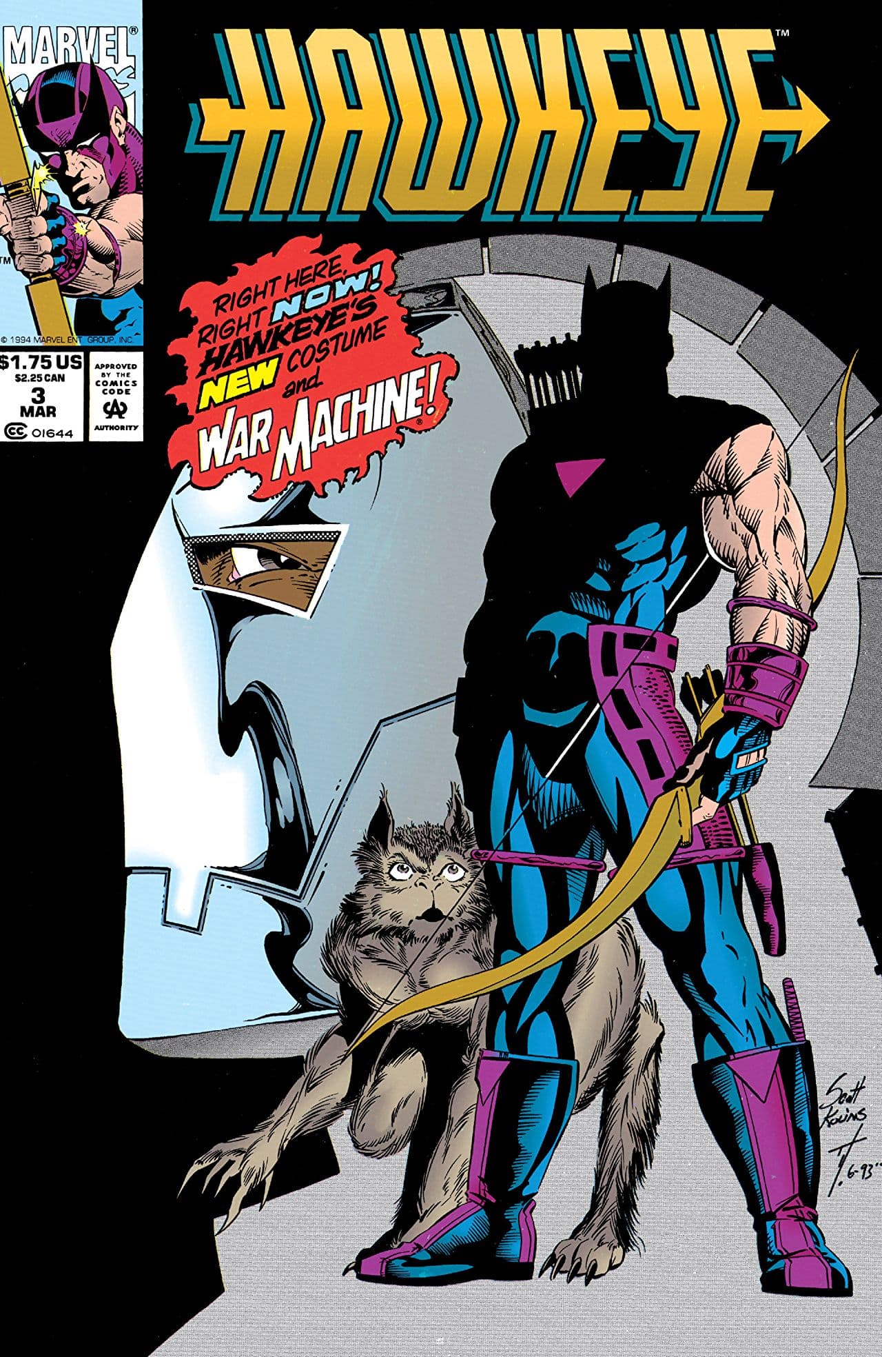Hawkeye #3 cover