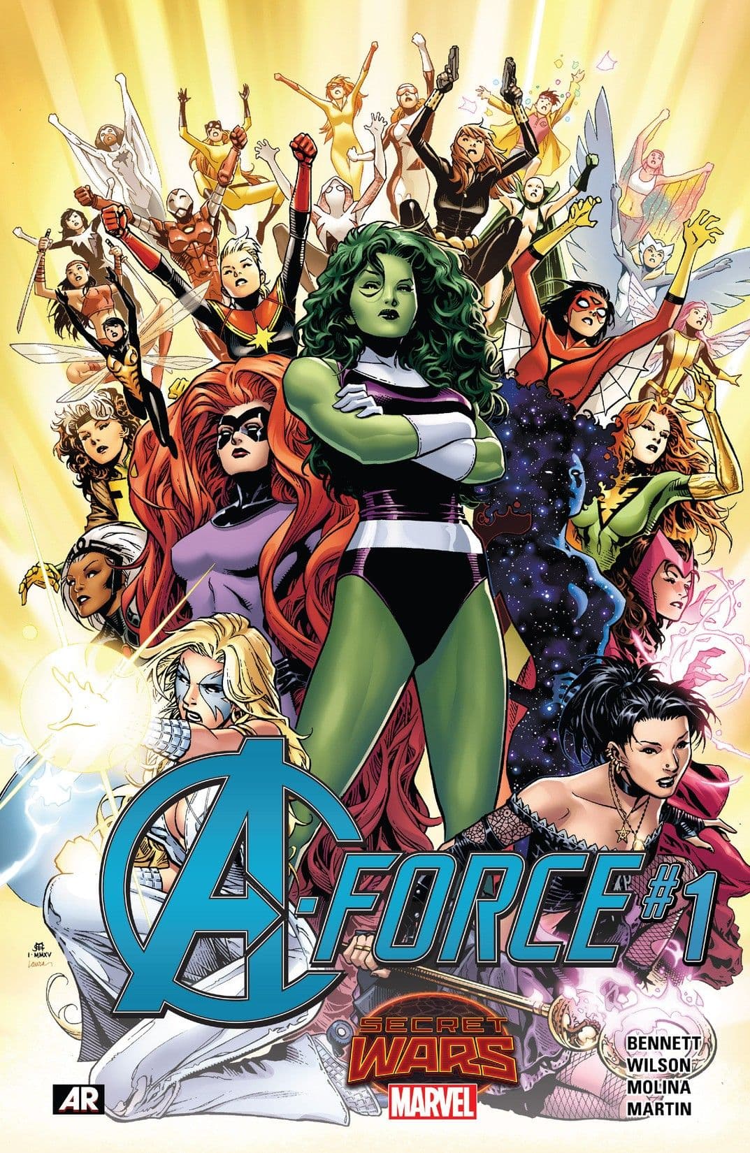 A-Force #1 cover