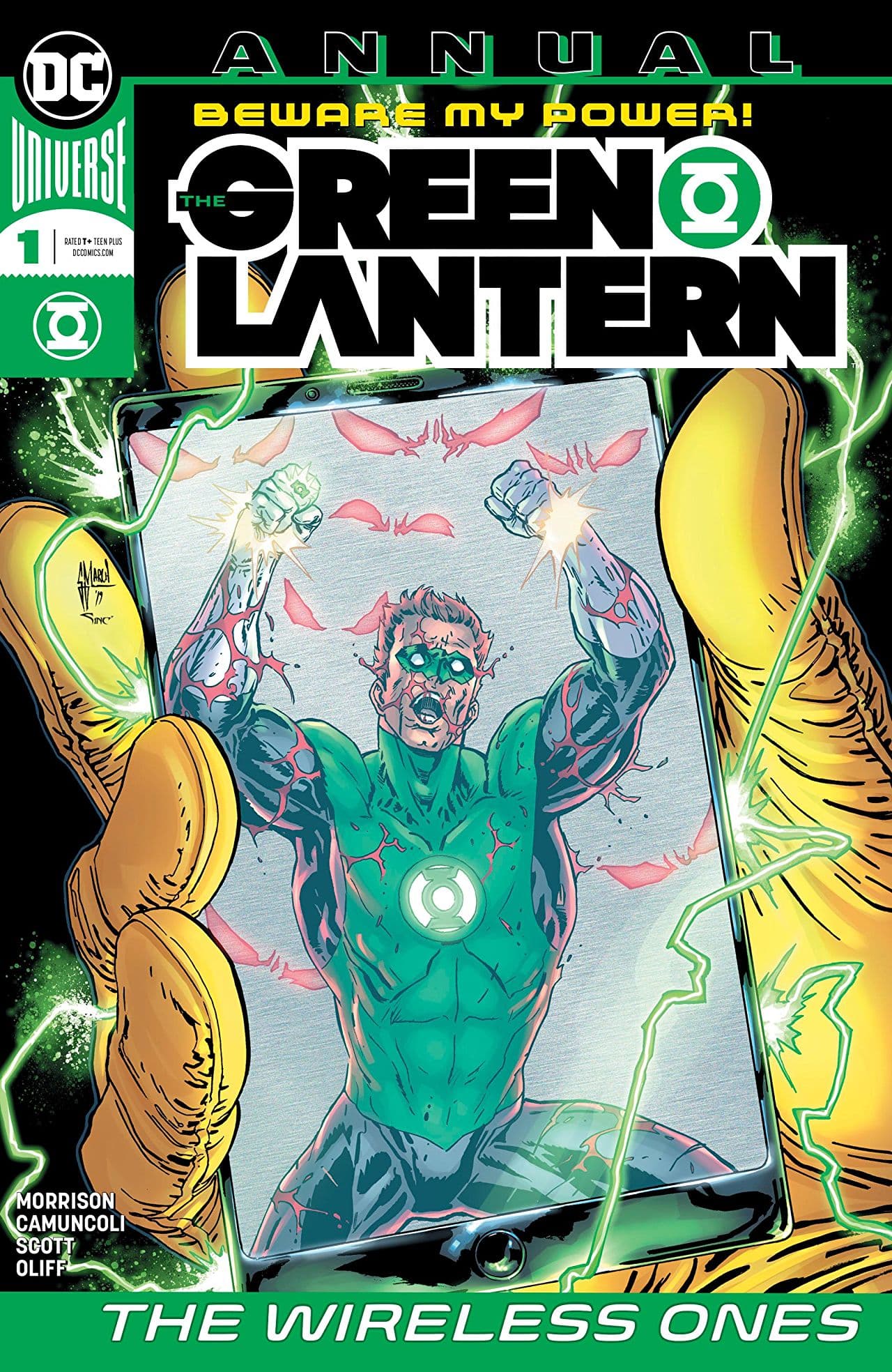 The Green Lantern Annual #1 cover