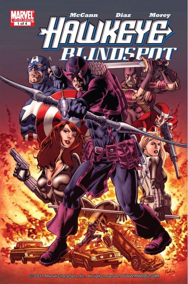 Hawkeye: Blind Spot #1 cover