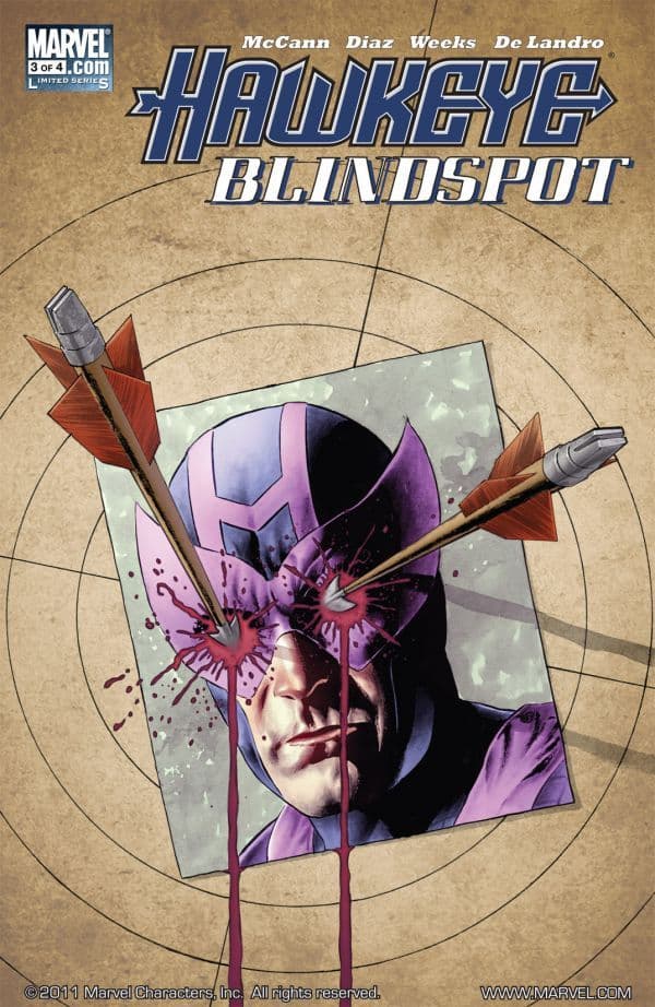 Hawkeye: Blind Spot #3 cover