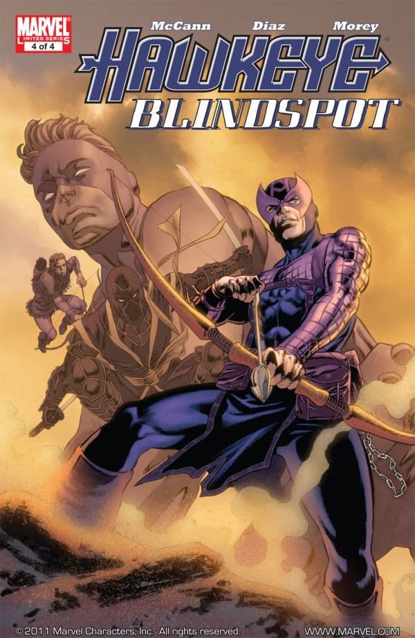 Hawkeye: Blind Spot #4 cover