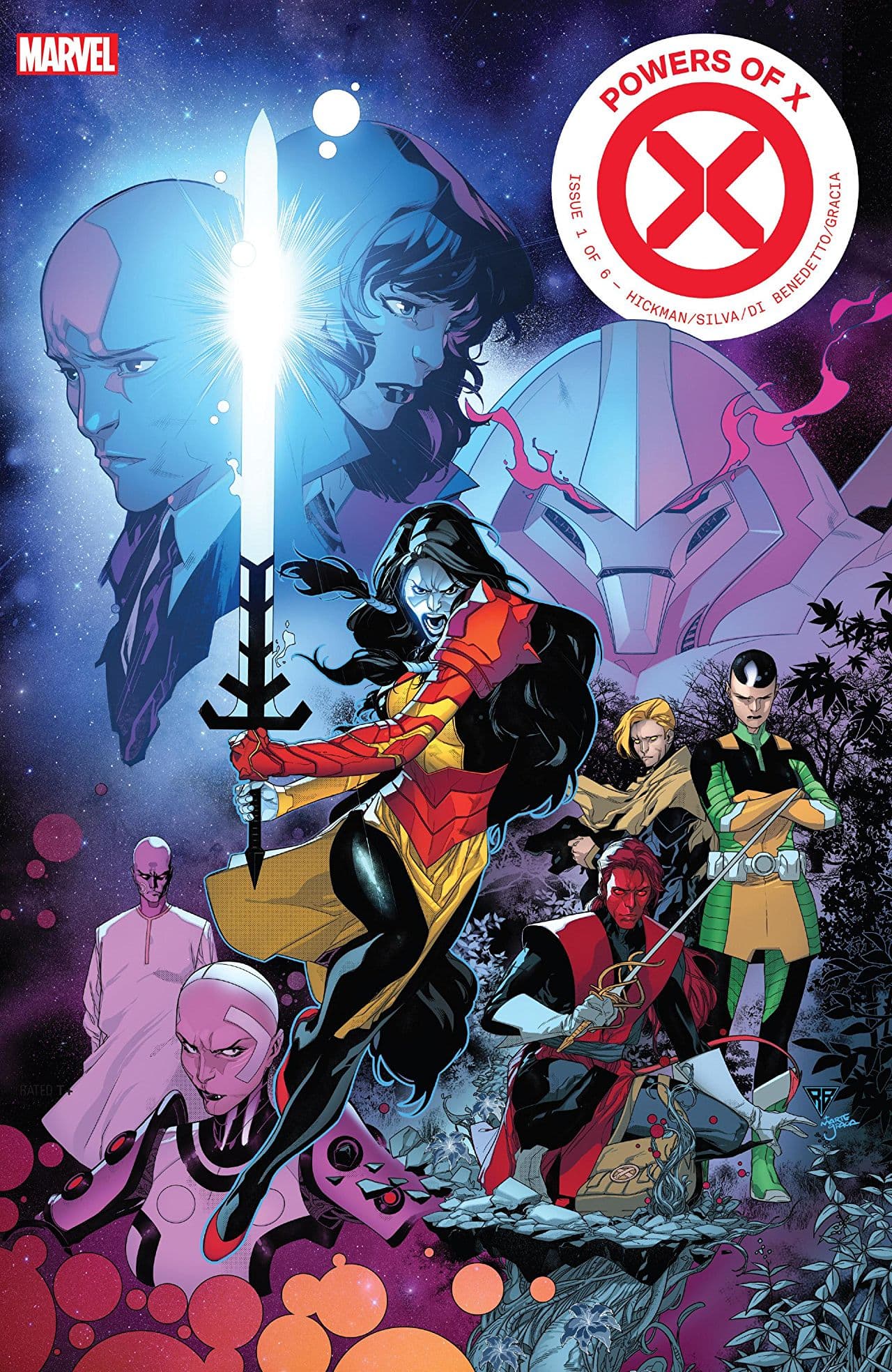 Powers of X #1 cover