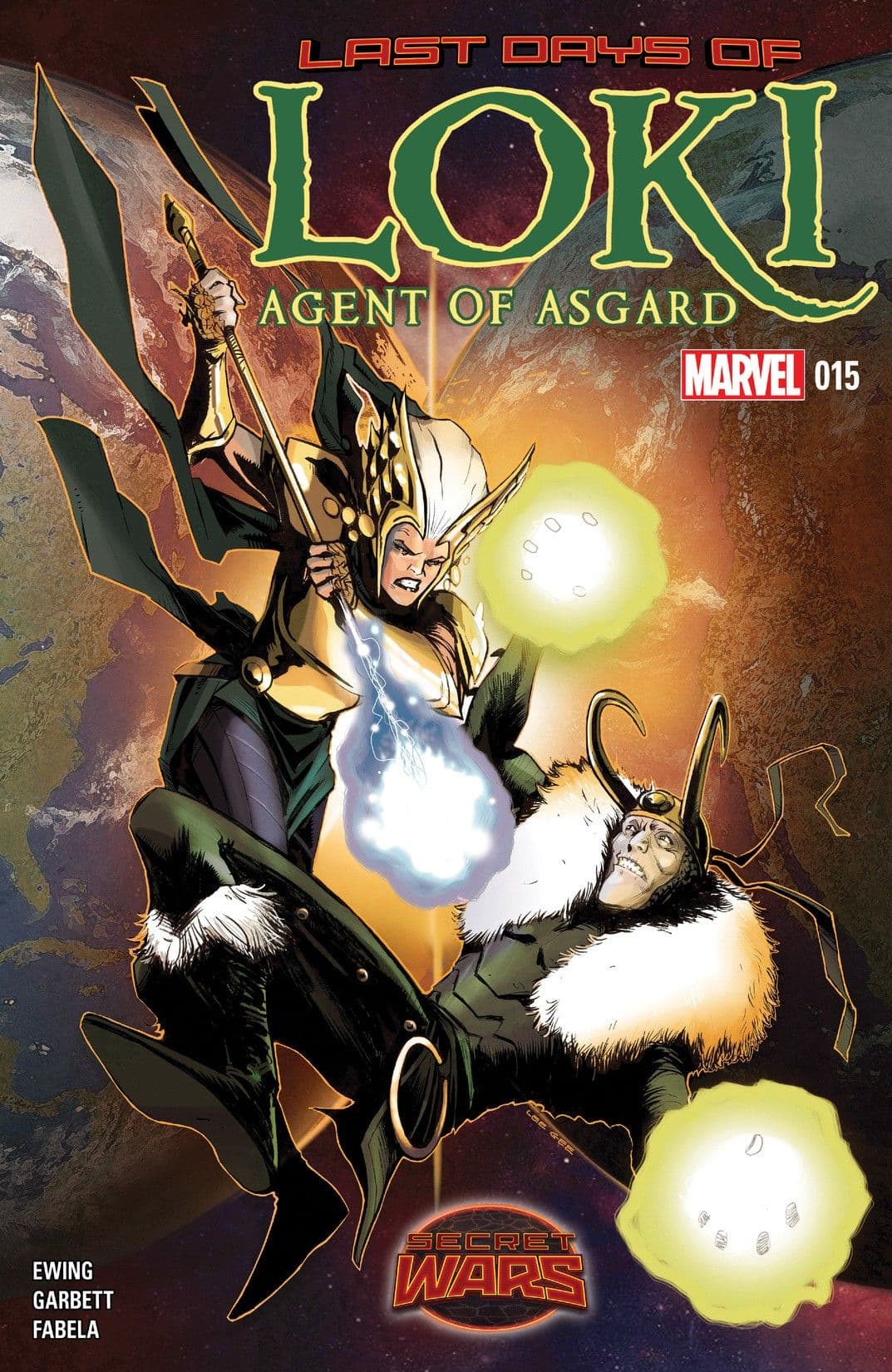 Loki: Agent of Asgard #15 cover