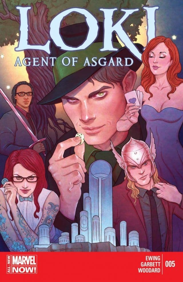 Loki: Agent of Asgard #5 cover