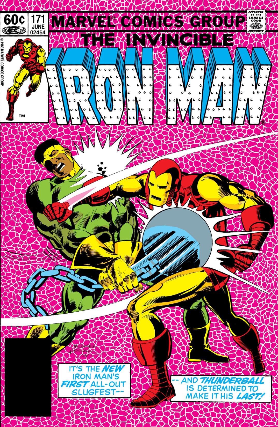 Iron Man #171 cover
