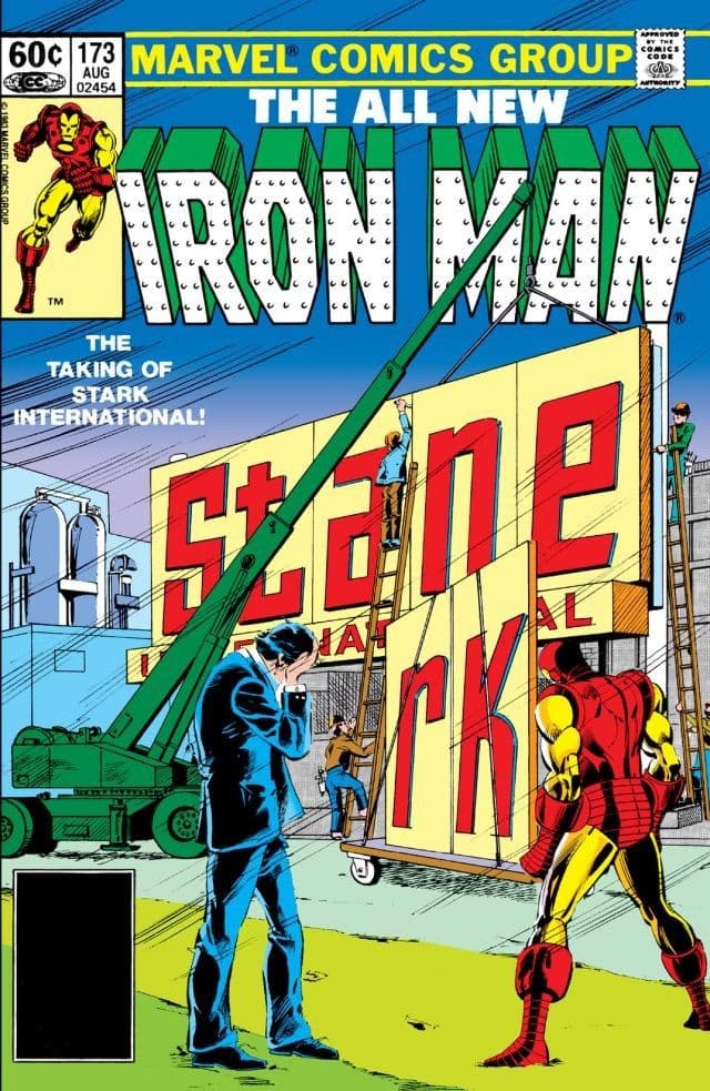 Iron Man #173 cover