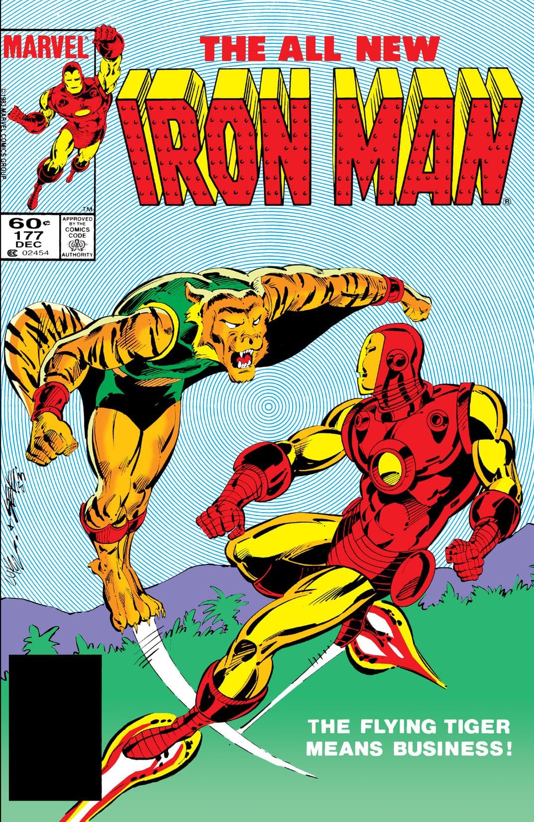Iron Man #177 cover