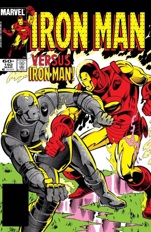 Iron Man #192 cover