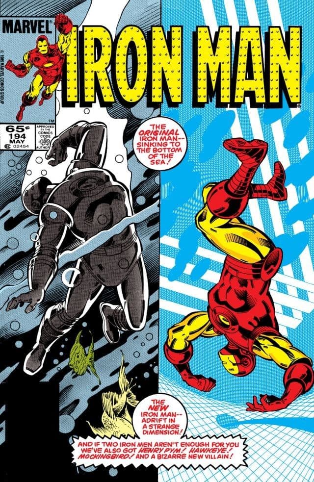 Iron Man #194 cover