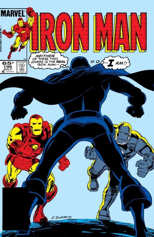 Iron Man #196 cover