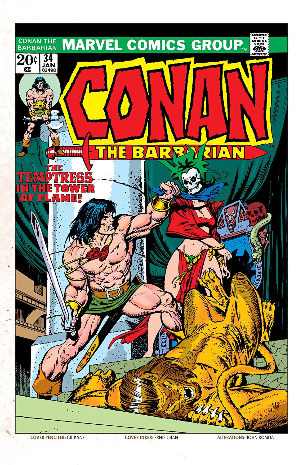 Conan the Barbarian #34