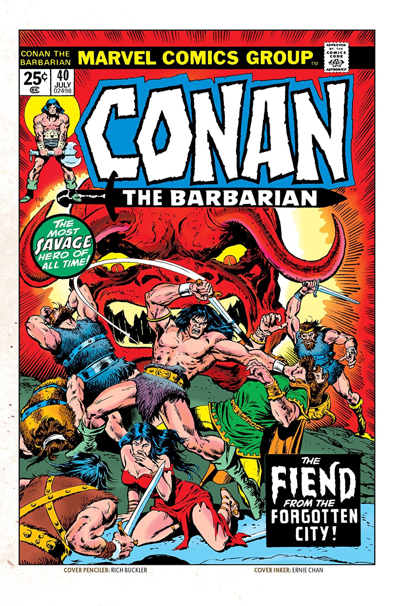 Conan the Barbarian #40