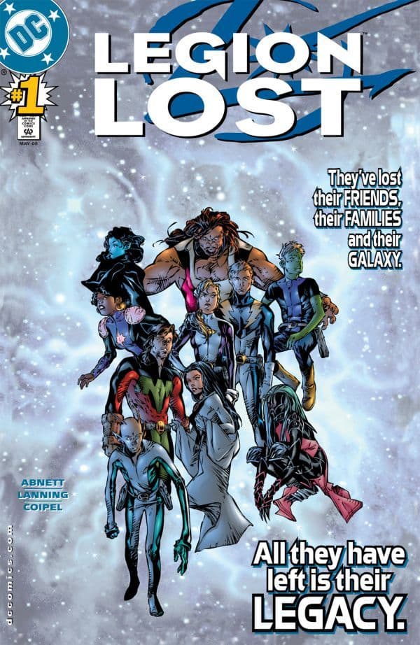 Legion Lost cover — © DC Comics