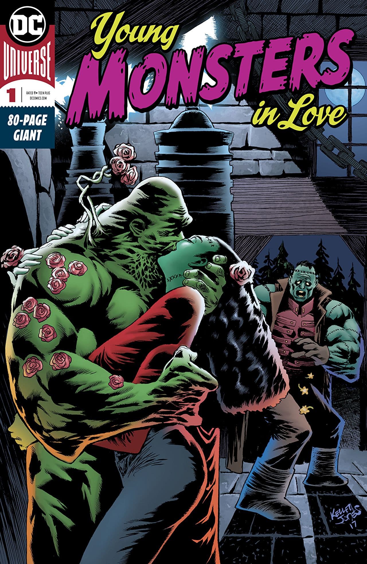 Young Monsters in Love cover — © DC Comics