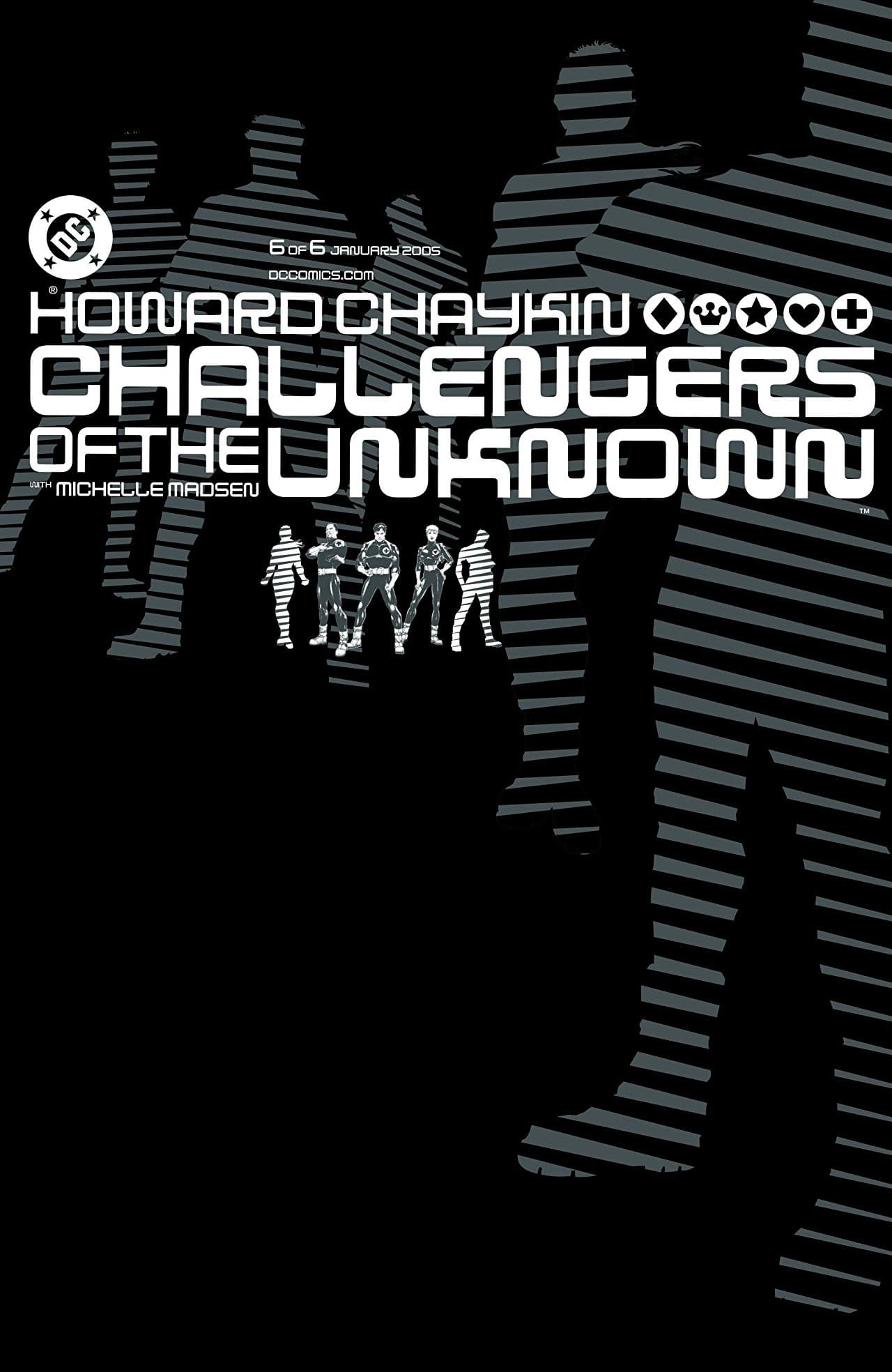 Challengers of the Unknown #6 cover