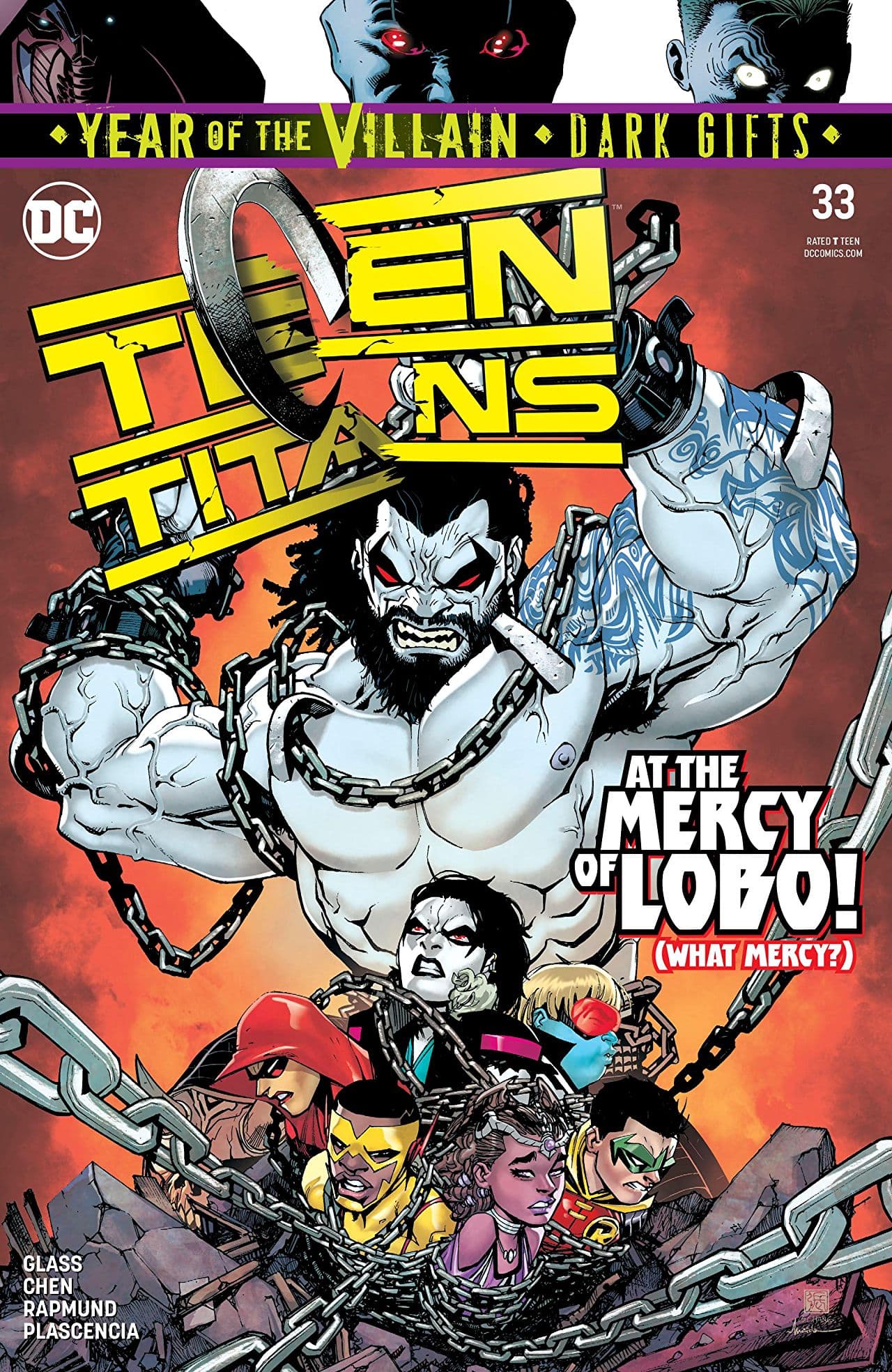 Teen Titans #33 cover