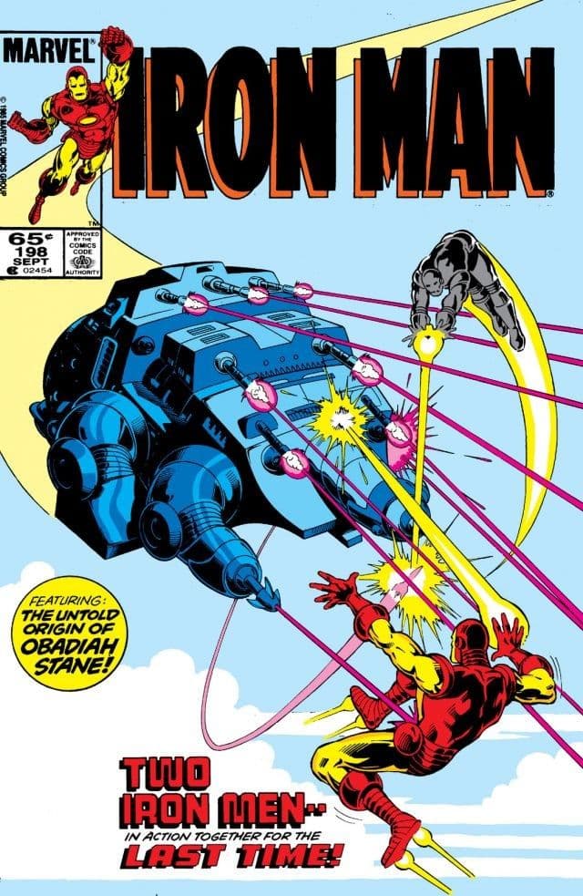 Iron Man #198 cover