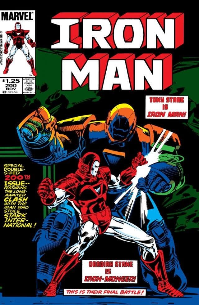 Iron Man #200 cover