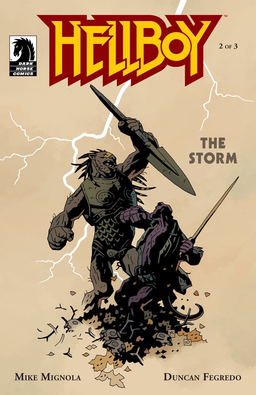 Hellboy: The Storm #2 cover