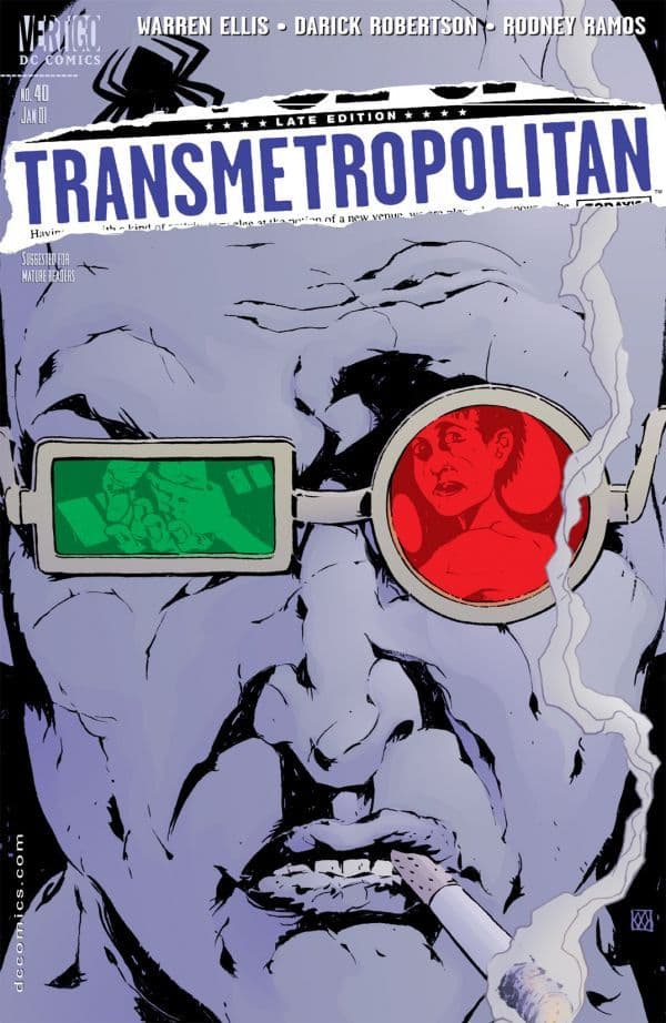 Transmetropolitan #40 cover