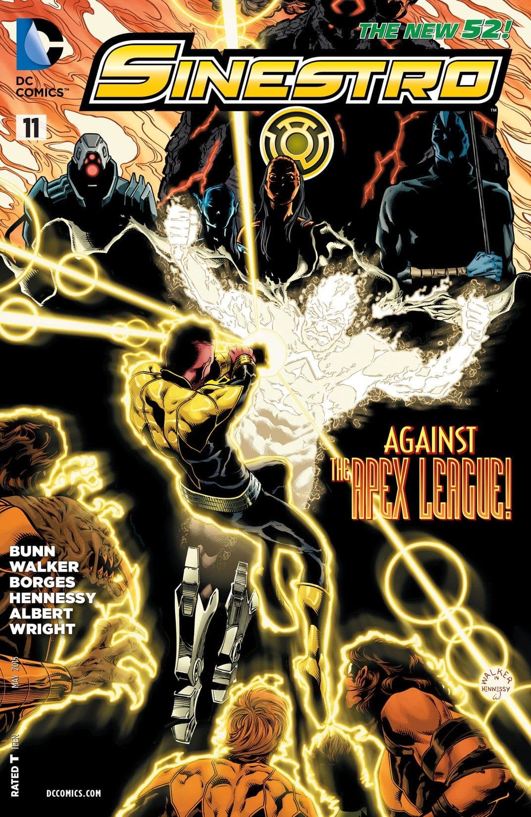 Sinestro #11 cover