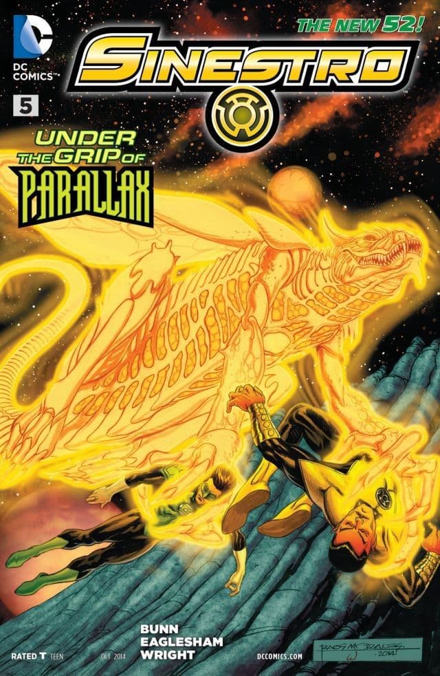 Sinestro #5 cover