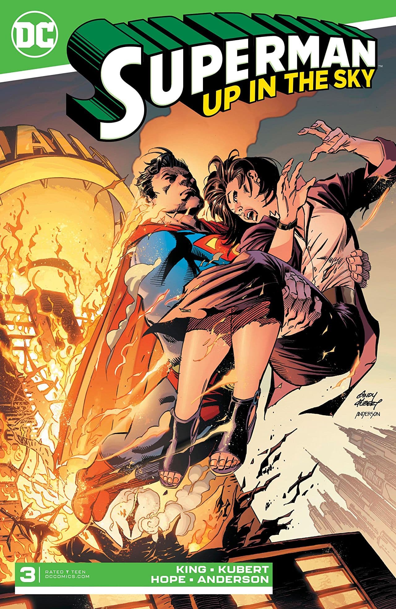 Superman: Up In the Sky #3 cover